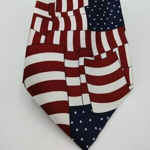 Utopia American Flag Tie